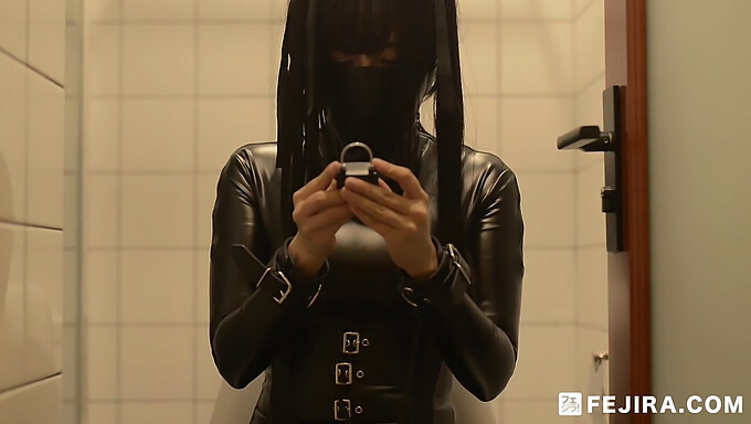 Fejira And A Kinky Leather Girl Explore Bdsm And Self-Bondage