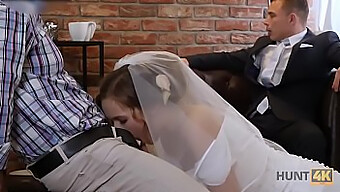 Big Natural Titted Bride Gets An Oral And A Big Cash Reward