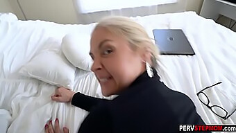 Sexy Stepmom With Big Ass And Big Cock Satisfies Her Hunger